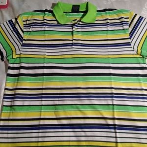 🛍Men's Green Striped Shirt